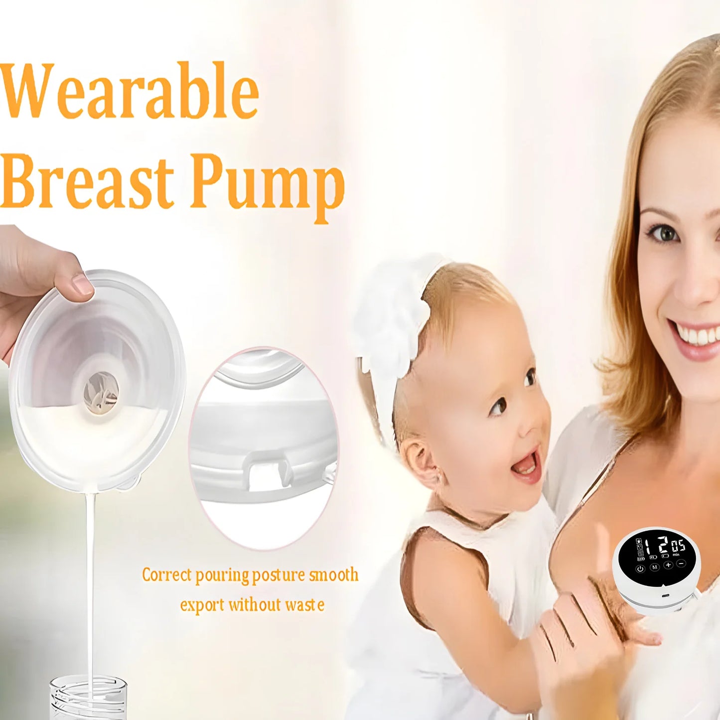 Wearable Electric Breast Pump