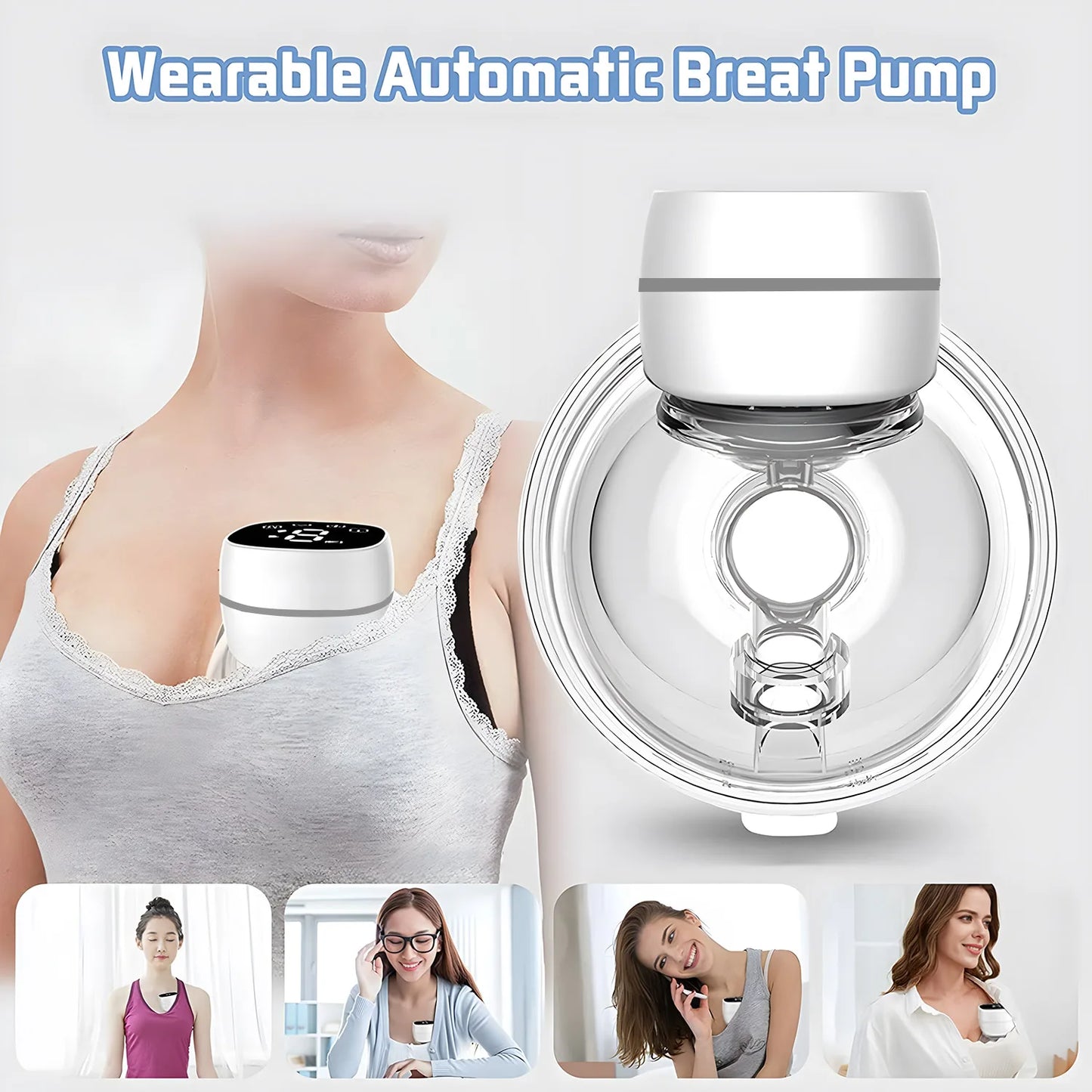 Wearable Electric Breast Pump