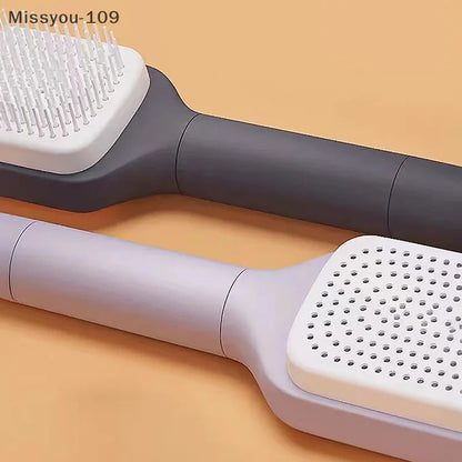 Self-Cleaning Scalp Brush