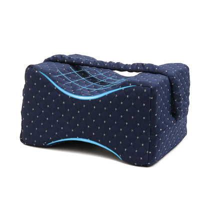 Knee Pillow for Side Sleepers with Adjustable Straps