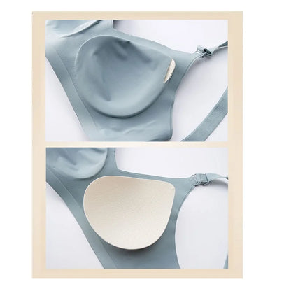 Women’s Seamless Jelly Color Bra