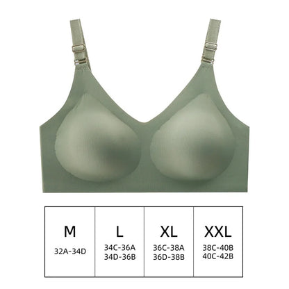 Women’s Seamless Jelly Color Bra