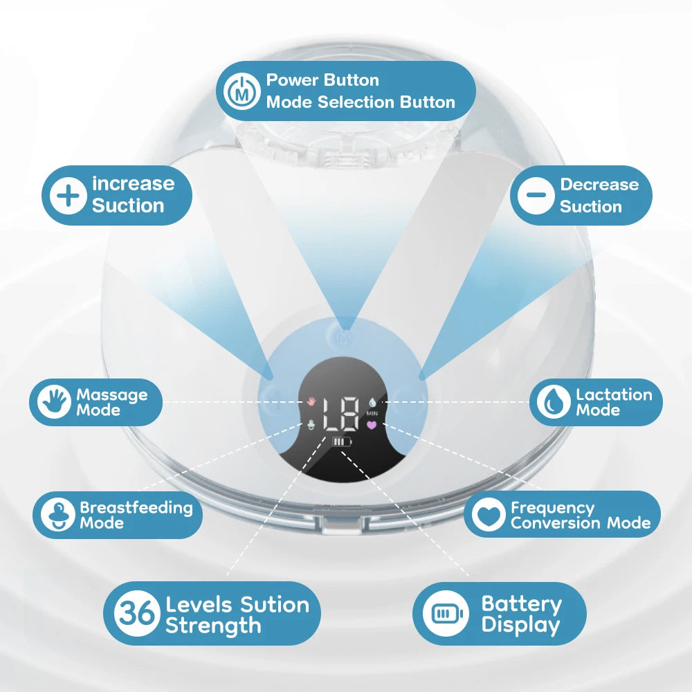 Wearable Electric Breast Pump