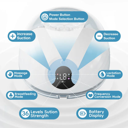 Wearable Electric Breast Pump