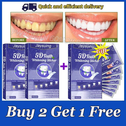 5D Teeth Whitening Strips