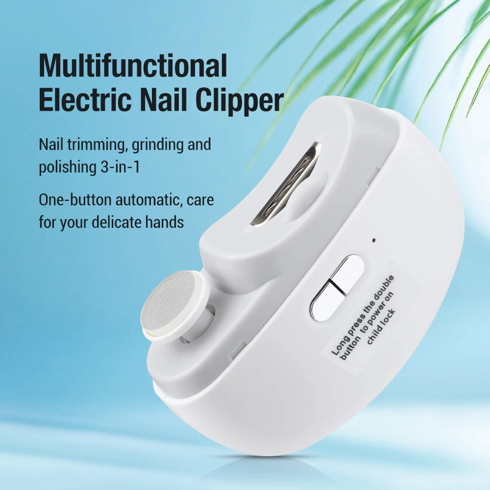 Electric Nail Clipper Polisher