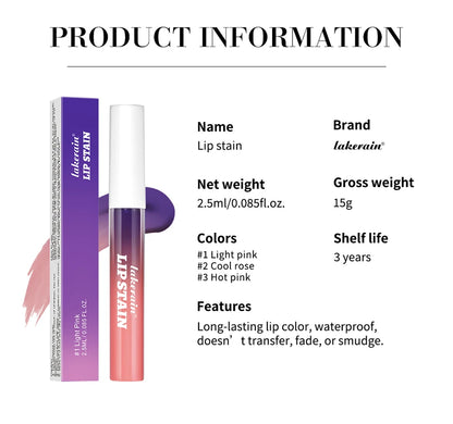 Long-lasting Waterproof Lip Gloss