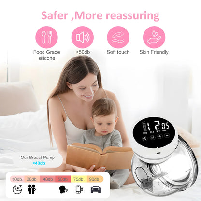 Wearable Electric Breast Pump