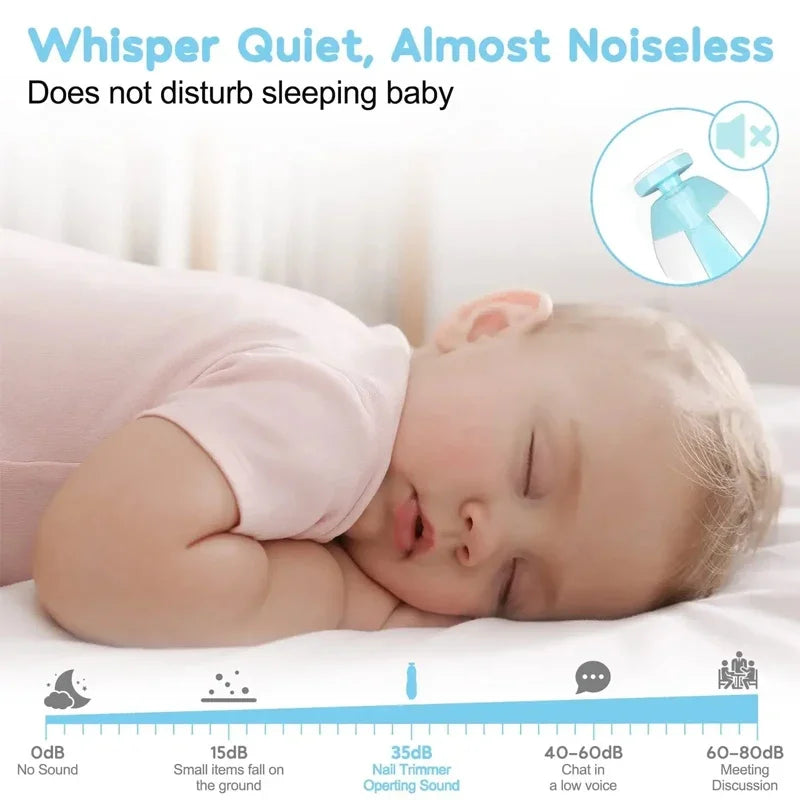 Multifunctional Electric Baby Nail Trimmer