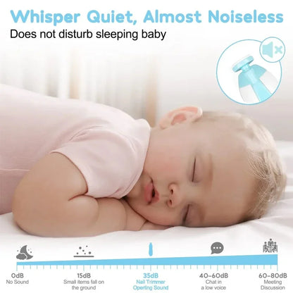 Multifunctional Electric Baby Nail Trimmer