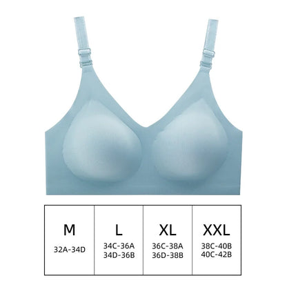 Women’s Seamless Jelly Color Bra