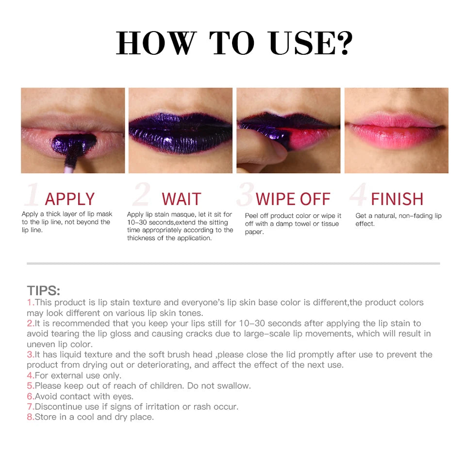 Long-lasting Waterproof Lip Gloss