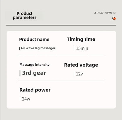Electric Air Pressure Leg Massager