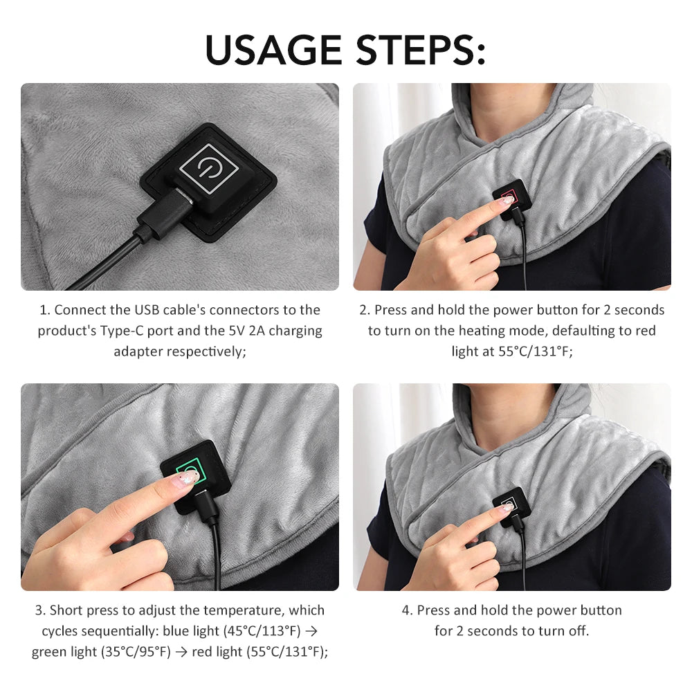 Electric Heating Shoulder & Neck Pad
