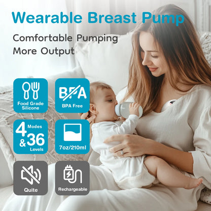 Wearable Electric Breast Pump