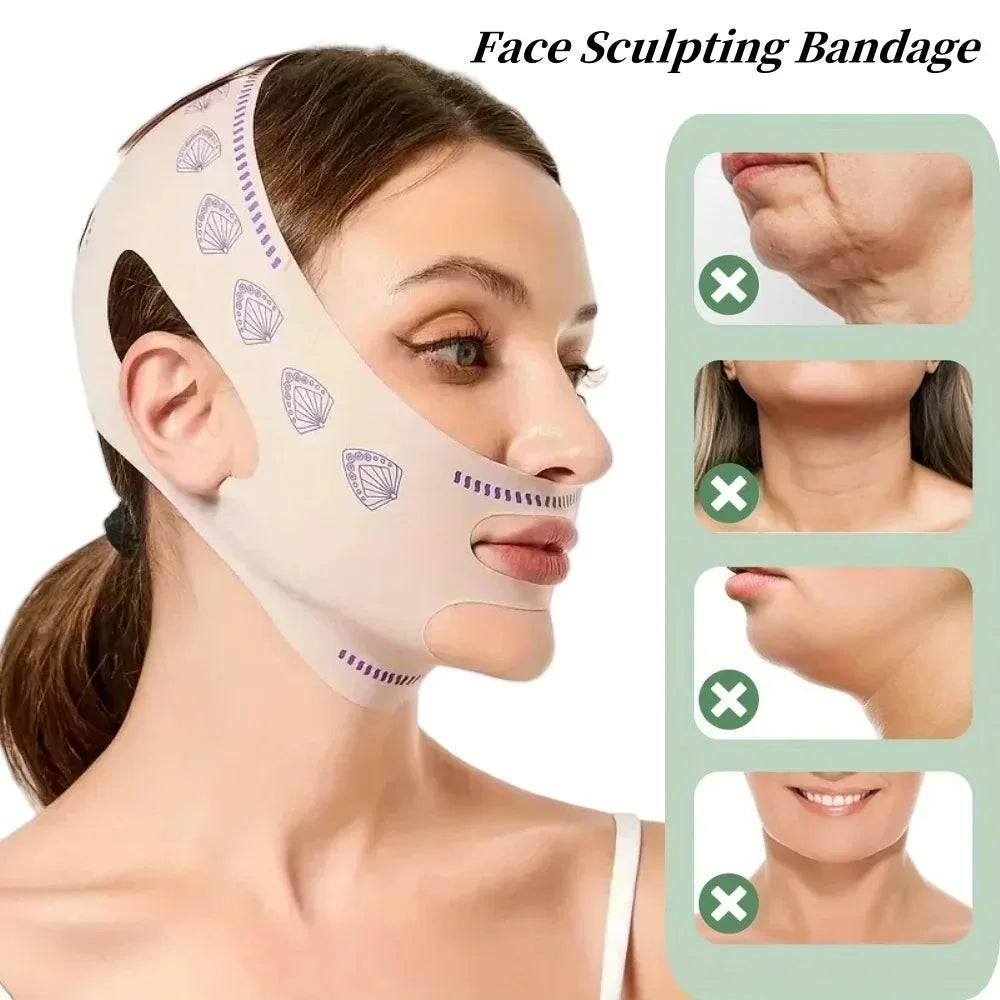 V Face Breathable Lift-Up Band