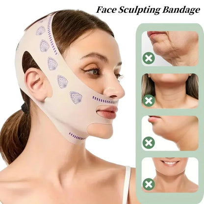 V Face Breathable Lift-Up Band