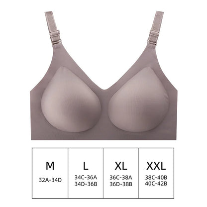 Women’s Seamless Jelly Color Bra
