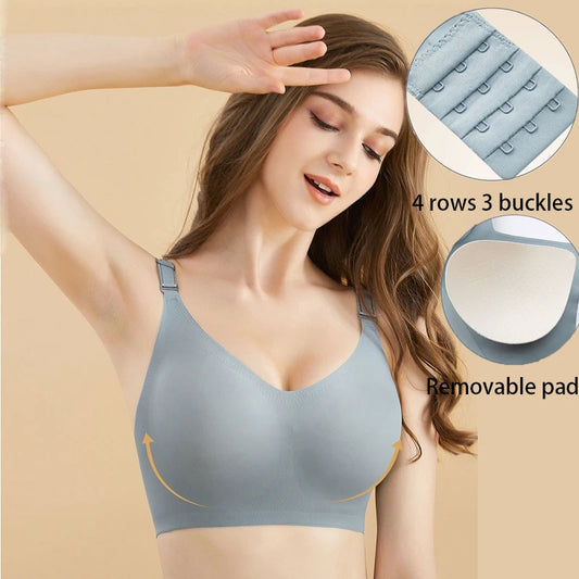 Women’s Seamless Jelly Color Bra