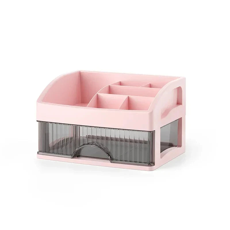 Elegant Multi-Layer Makeup & Jewelry Storage Box