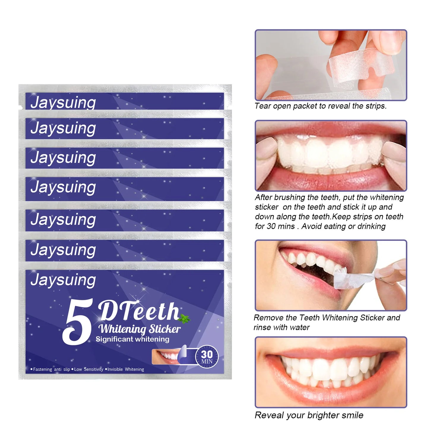5D Teeth Whitening Strips